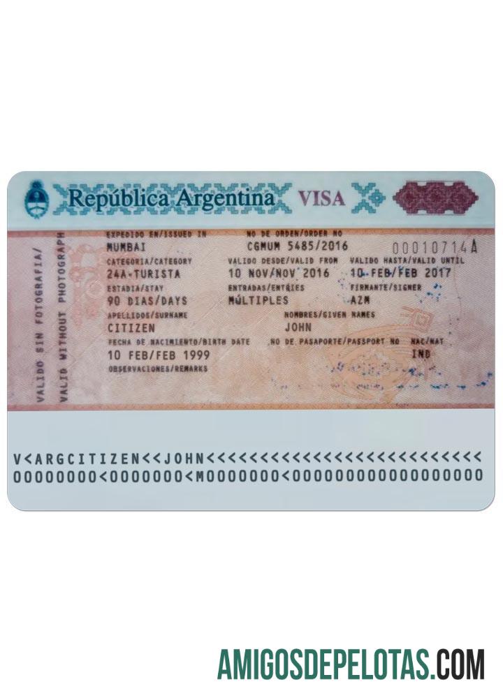 ARGENTINA Espetáculo amostra